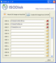 ISODisk screenshot